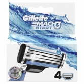 Gillette Mach3 Start Recharge 4 Unités