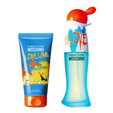 Moschino Cheap and Chic I Love Love Eau De Toilette Spray 30ml Set 2 Artikel