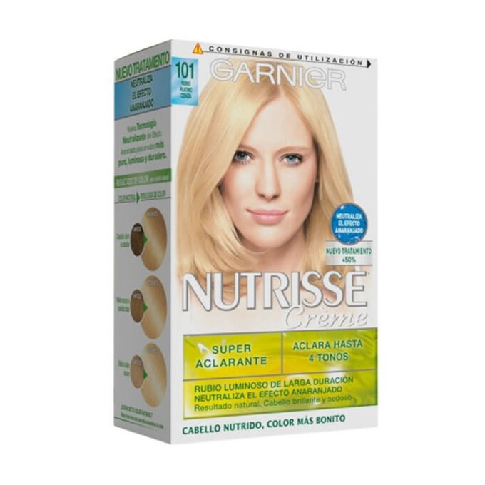 Garnier Nutrisse Crème Nourishing best 101 Blonde Buy online pharma-cosmetics the | PharmacyClub Color Platinum | Ash