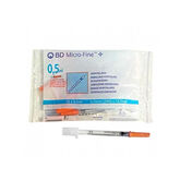 Bd Siringa Per Insulina Microfine 0,5 X 12,7 10 pz.
