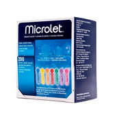 Ascensia Microlet Lancets Colours 200U 