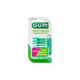 Gum Soft Picks Comfort Flex Flex Reg Mint 40u