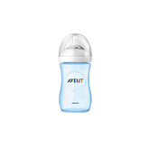 Avent Natural Blue Baby Bottle Scf035 / 17 260ml 1m +