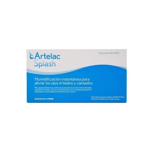 ARTELAC SPLASH - COLIRIO HIDRATANTE OJO SECO (30 monodosis x 0,5 ml)