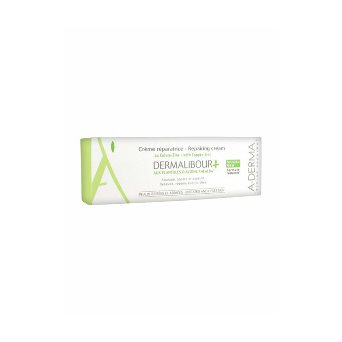 A-derma Dermalibour Face & Body Emolliant Cream 50ml Rash & Purifies Skin  Care the Skin