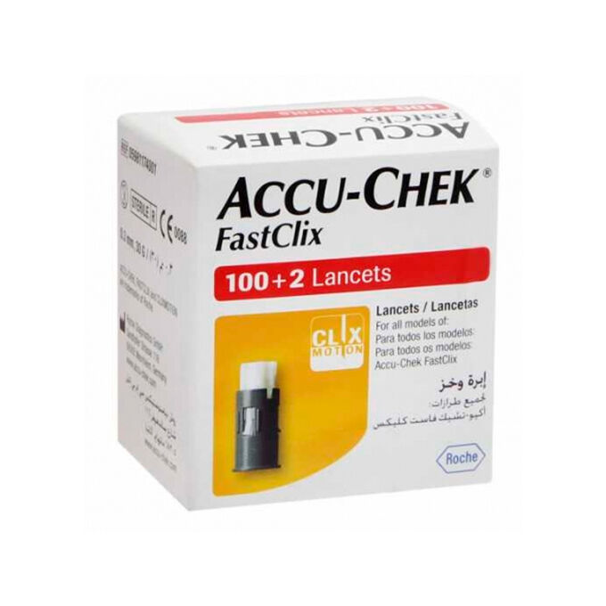 herinneringen Hoofd deelnemen Accu-Chek Fastclix Lancets 102U | PharmacyClub | Buy the best  pharma-cosmetics online