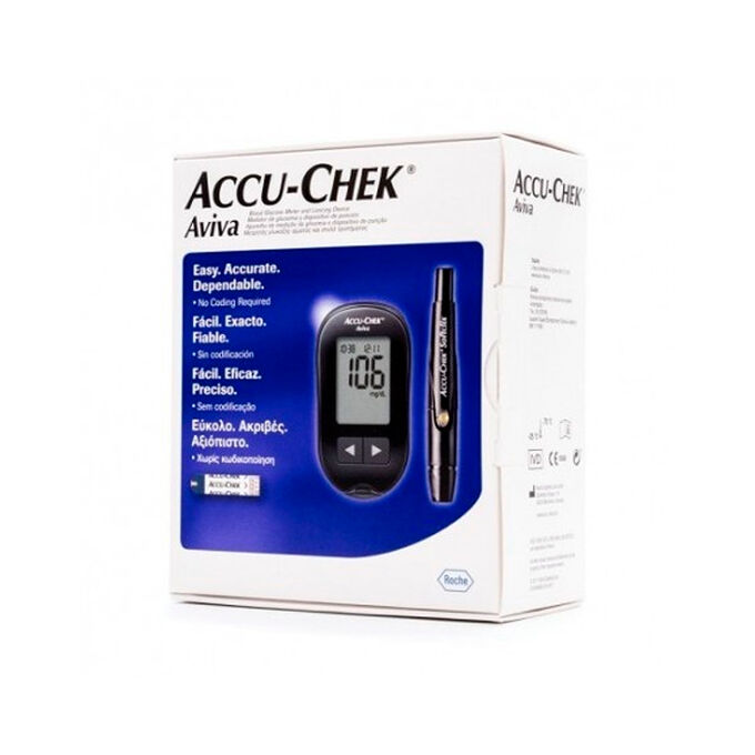 desinfecteren Verbinding verbroken puur Accu-Chek Aviva Glucose Meter Set | PharmacyClub | Buy the best  pharma-cosmetics online