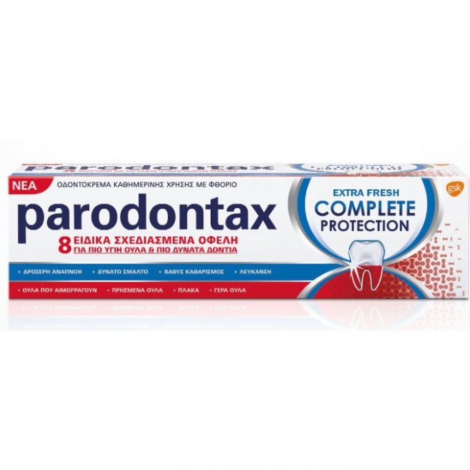 ik zal sterk zijn trek de wol over de ogen Plicht Parodontax Extra Fresh Complete Protection Toothpaste 75ml | PharmacyClub |  Buy the best pharma-cosmetics online