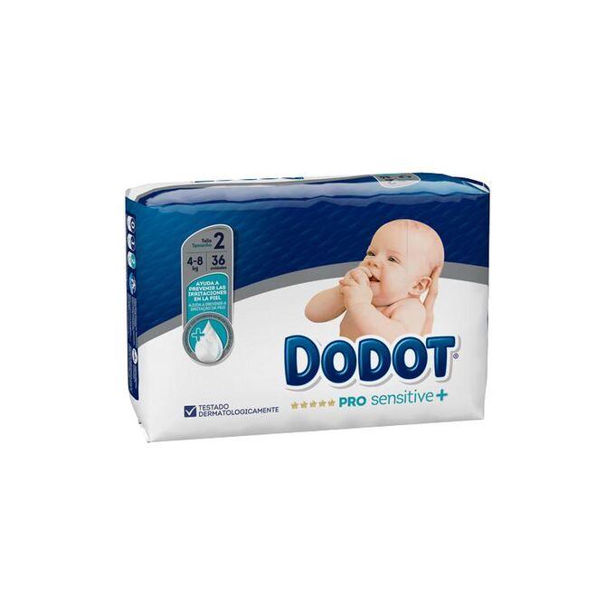 BuyDodot Pro Sensitive Size 2 4-8 Kg 36 Diapers deals on Dodot brand online