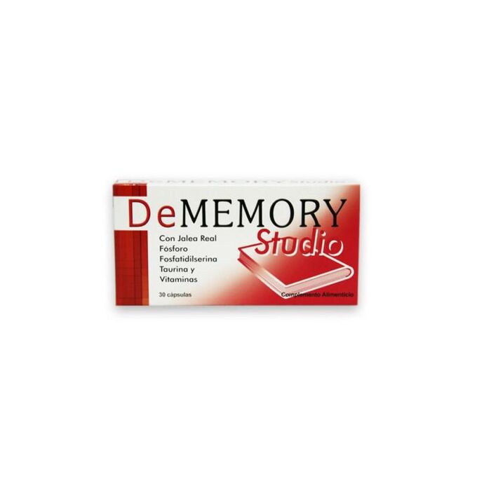 de-memory Complemento alimenticio en cápsulas dememory Studio 60 ud